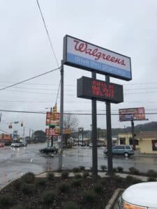 pylon sign